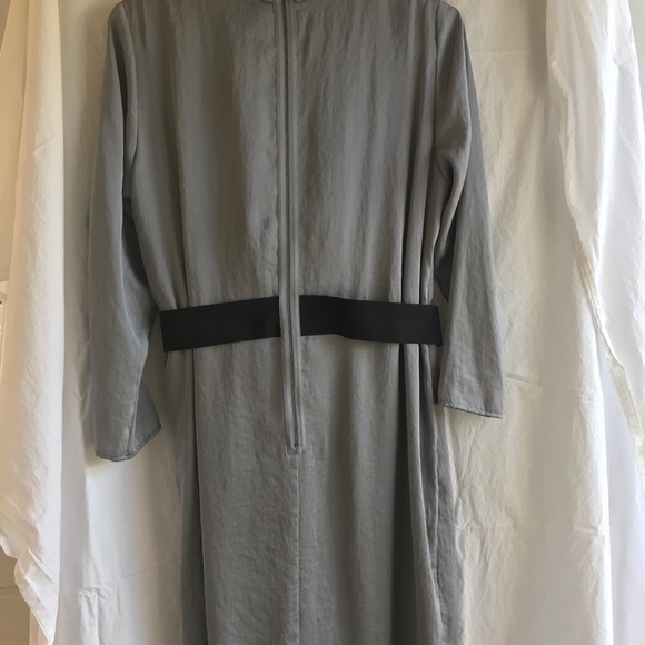 REISS Gunmetal Gray Dress US 10 - Picture 6 of 8